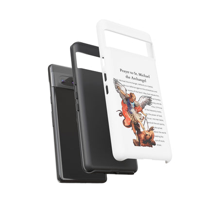St. Michael Prayer Phone Case — Protective Archangel iPhone Cover