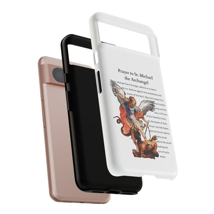 St. Michael Prayer Phone Case — Protective Archangel iPhone Cover