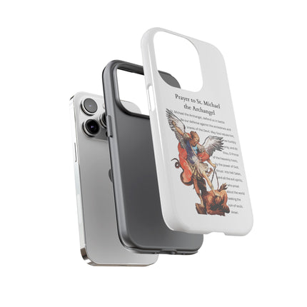 St. Michael Prayer Phone Case — Protective Archangel iPhone Cover