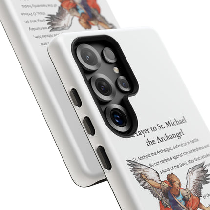 St. Michael Prayer Phone Case — Protective Archangel iPhone Cover