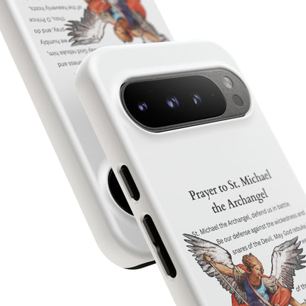 St. Michael Prayer Phone Case — Protective Archangel iPhone Cover