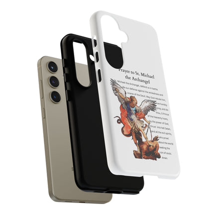 St. Michael Prayer Phone Case — Protective Archangel iPhone Cover