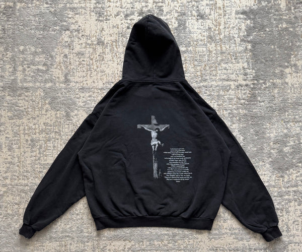 The Crucifix Prayer Hoodie – In Christ Studios